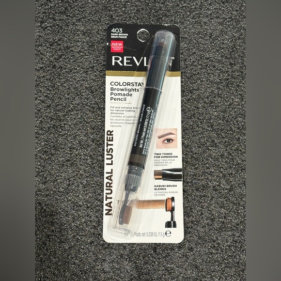 Revlon Other - Revlon ColorStay Browlights Pomade Pencil - 403 Dark Brown